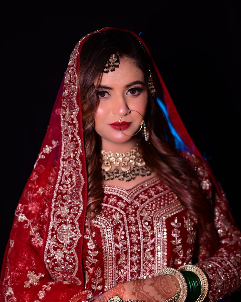 After bridal makeup by Anamika Singh Rajput